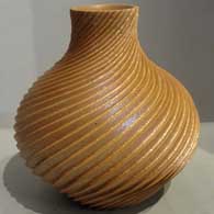 Carved micaceous jar