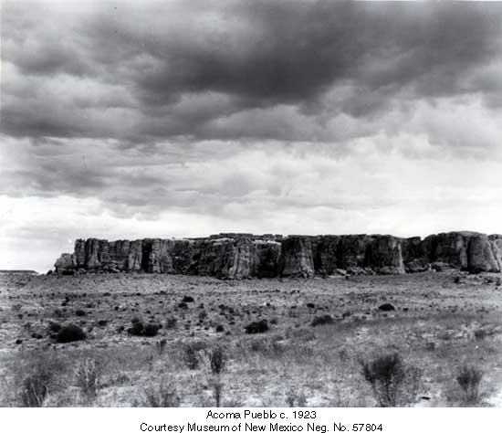 Acoma Pueblo c. 1923