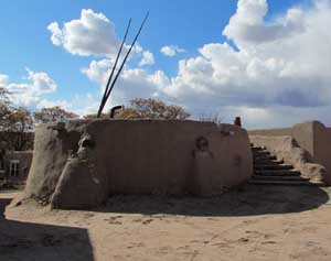 Nambe Pueblo kiva