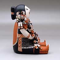 A grandmother storyteller with seventeen children, click or tap to see a larger version