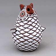 A classic polychrome Zuni owl figure
 by Quanita Kalestewa of Zuni