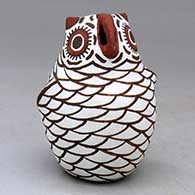 A polychrome owl figure
 by Nellie Bica of Zuni