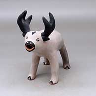 A polychrome deer figure
 by Martha Arquero of Cochiti