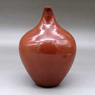 A polished red wedding vase, click or tap to see a larger version