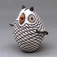 A classic polychrome Zuni owl figure
 by Carlos Laate of Zuni