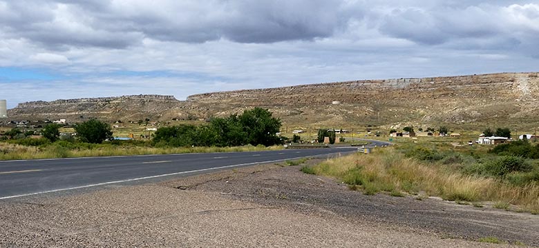 Tewa Village, at the foot of First Mesa
