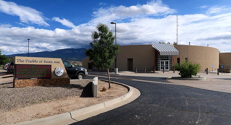 The Santa Ana Pueblo Administration office